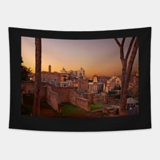 The ancient Roman Forum Tapestry