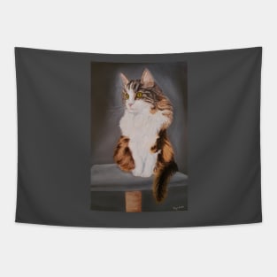 Posing cat Tapestry