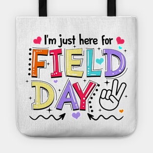 I'm Just Here For Field Day Happy Last Day Of School Kids Tote