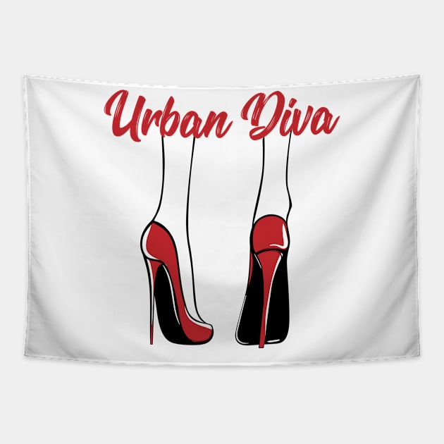 Urban Diva Tapestry by designdaking