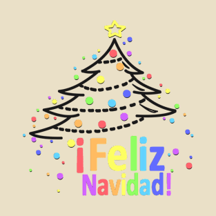 feliz navidad - christmas tree T-Shirt