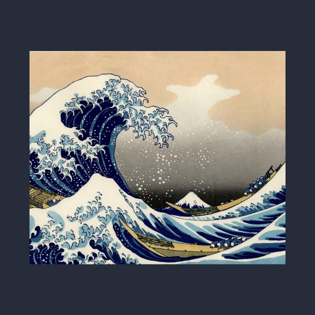 Hokusai Great Wave of Kanagawa Japanese Art Artist by CONCEPTDVS