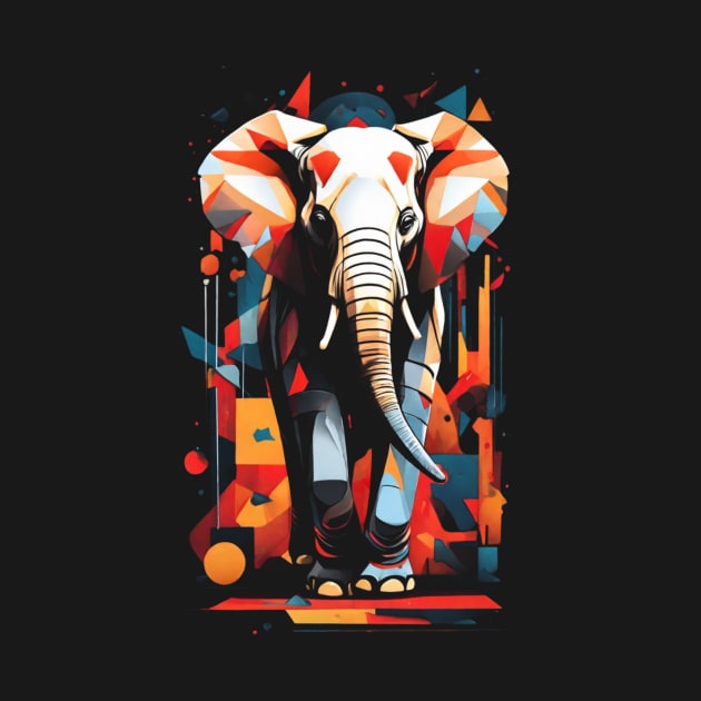 GRAPHIC ELEPHANT by HENZIK