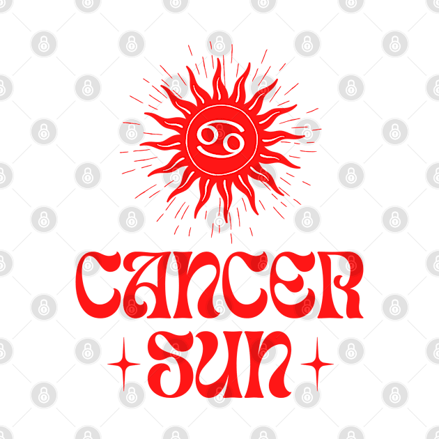 Cancer Sun | Born in June and July | Astrology Zodiac Sign Cancer Birthday Gifts by Ranggasme