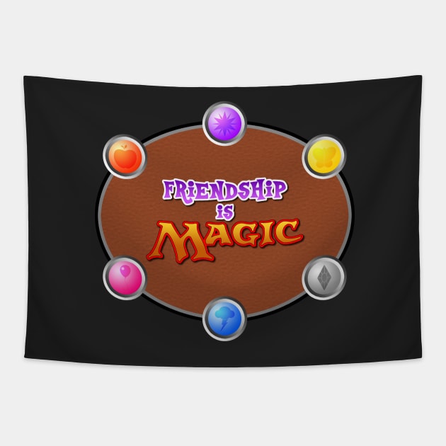 MLP: Friendship is Magic: The Gathering Tapestry by OhHeyItsKMedia