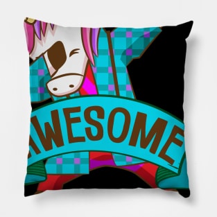 AWESOME since birth Pillow