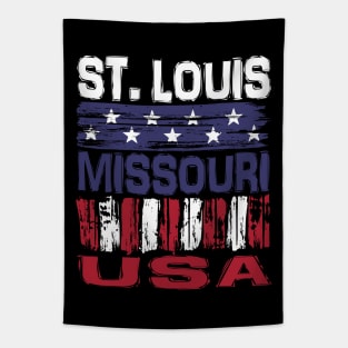 St Louis Missouri USA T-Shirt Tapestry