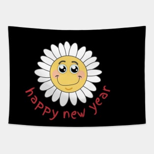 New Year Smile - Daisy Tapestry