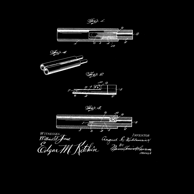 Duck Call Vintage Patent Drawing Funny Novelty by TheYoungDesigns