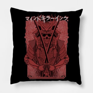 MKI Samurai ( Black ) Pillow