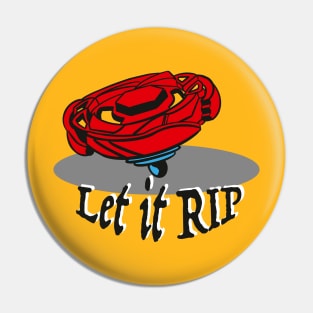 beyblade red Pin