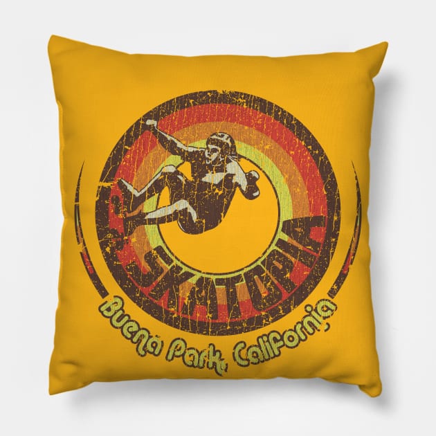 Skatopia '77 Pillow by JCD666