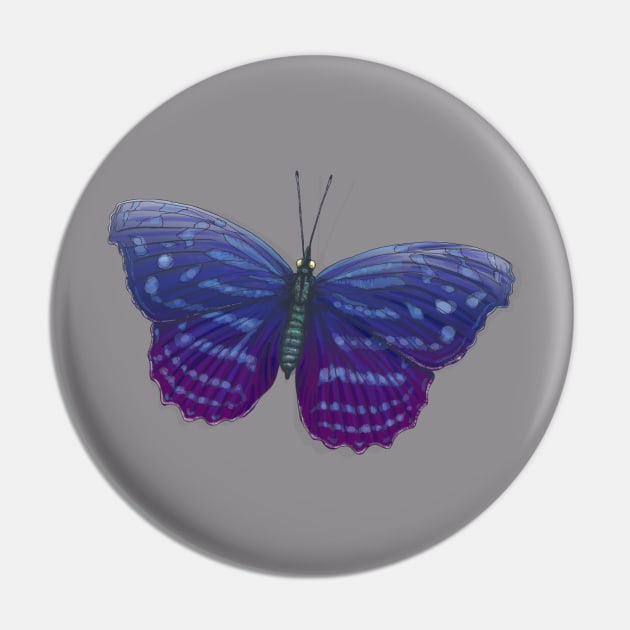 butterfly Pin by Mko_Shekhyan