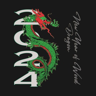 Chinese New Year of Wood Dragon 2024 T-Shirt