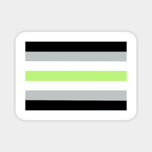 Agender Pride Flag Magnet