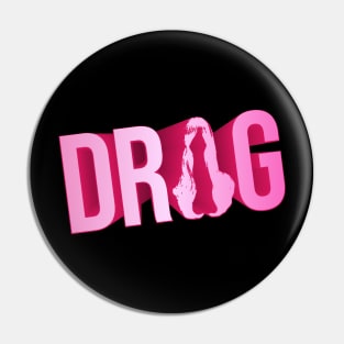 Drag (diagonal wig) Pin