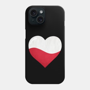 The flag of poland Phone Case