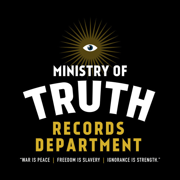 Ministry of Truth Records Department by MindsparkCreative