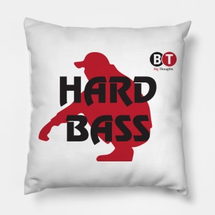 Hard bass slav Pillow