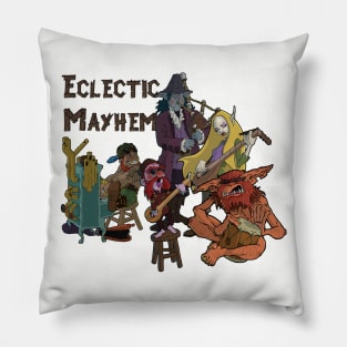 Eclectic Mayhem Pillow