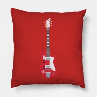 Guitar red Pillow