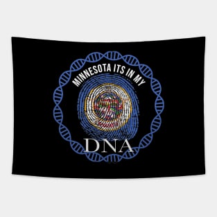 Minnesota Its In My DNA - Minnesotan Flag - Gift for Minnesotan From Minnesota Tapestry