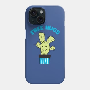 Free Hugs Cactus Phone Case