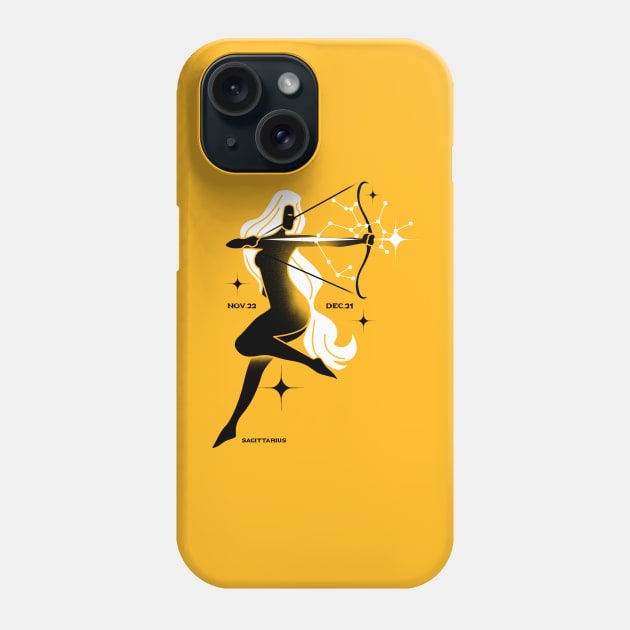 Arrow Girl Phone Case by Heymoonly