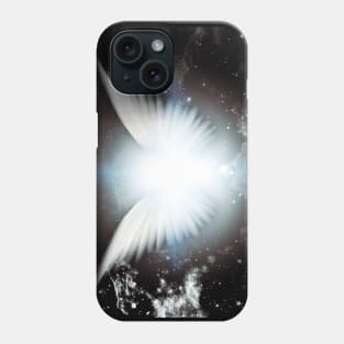 Shining angel wings Phone Case