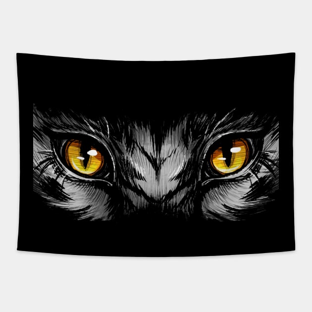 The Eye Of Tiger Tapestry by Kyra_Clay