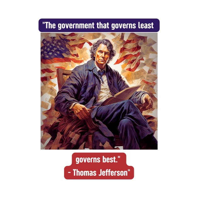 "The government that governs least governs best." - Thomas Jefferson by St01k@