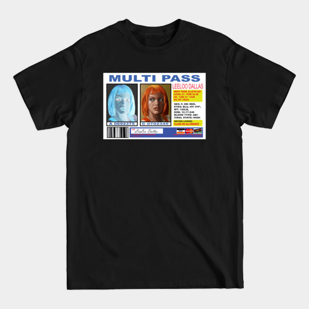 Disover multipass - Fifth Element - T-Shirt