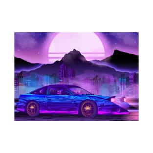 JDM Mazda RX7  Synthwave T-Shirt