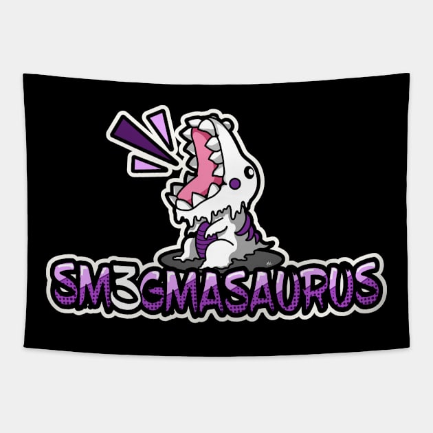 SM3GMASAURUS REX MAIN DESIGN Tapestry by KnavishApparel