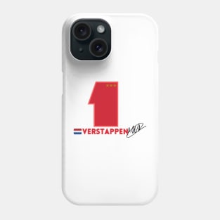 Max Verstappen Number Design Phone Case