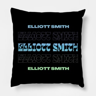 Elliott Smith // Typography Fan Art Design Pillow