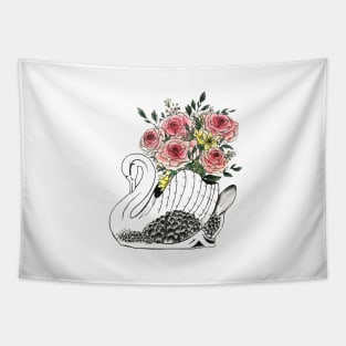 Crown lynn Swan Tapestry