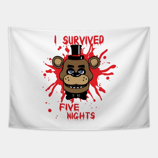 I survived five nights Tapestry by anghela