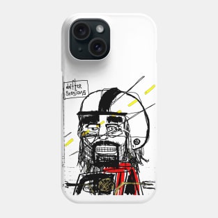 Open Road Doodle Black Phone Case