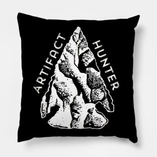 Arrowhead hunting Artifact collector Pillow