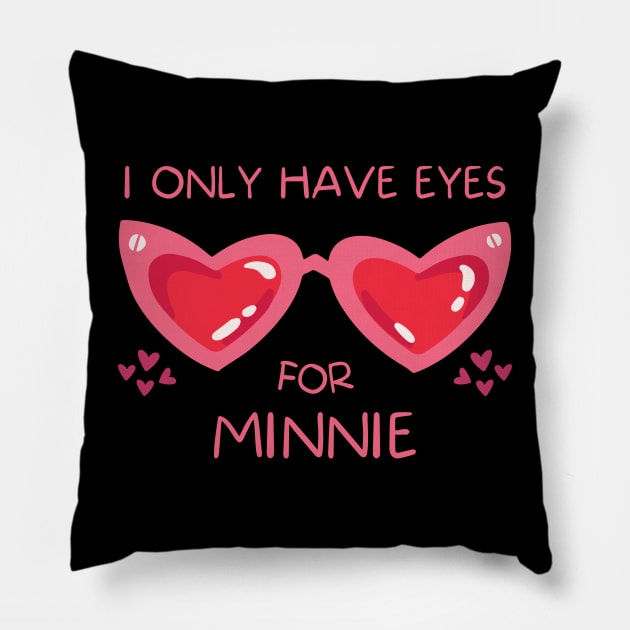 I Only Have Eyes For Minnie (G)I-dle Pillow by wennstore