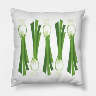 Green onions Pillow