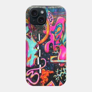 States of Consciousness - Trippy Illustration Phone Case