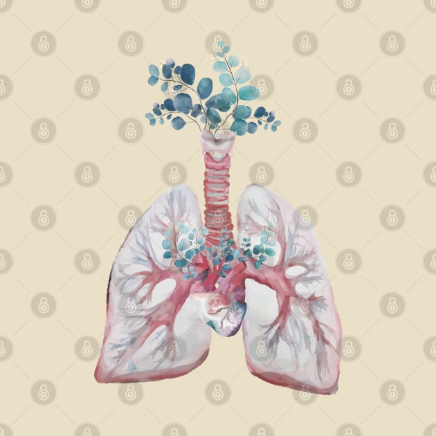 Floral Lungs	Living that Nurse Life by uncommontee