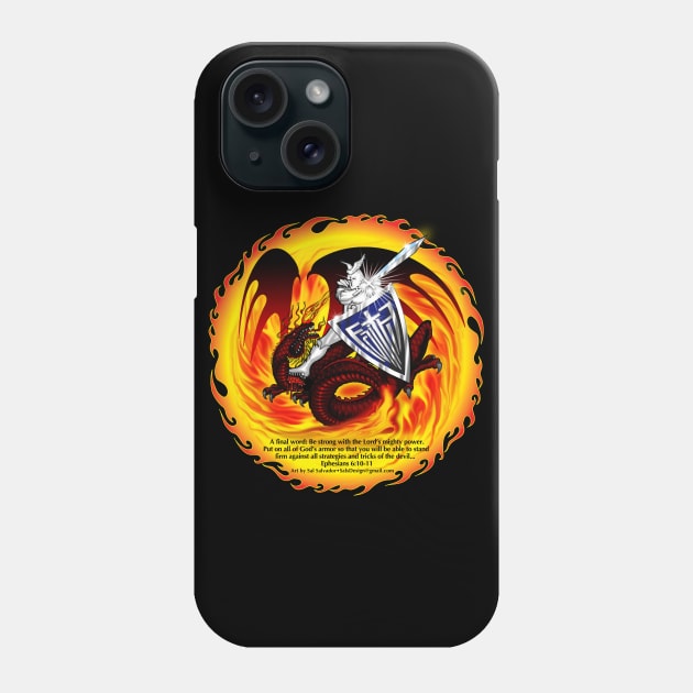 Dragon Slayer1 Phone Case by MyTeeGraphics