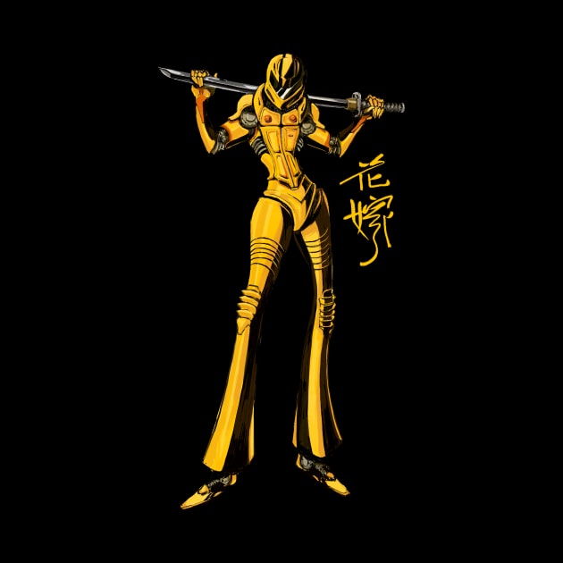 Kill Bill The Bride Beatrix Kiddo Mecha by banditotees