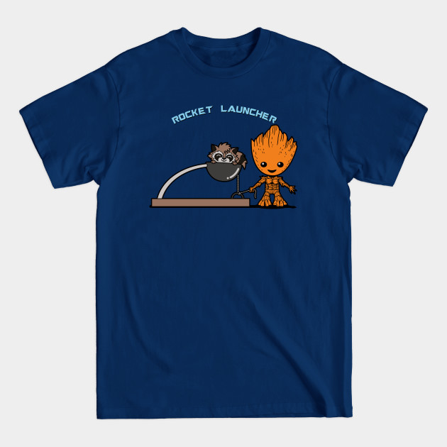 Discover Rocket Launcher - Superheroes - T-Shirt