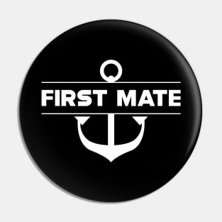 Nautical Captain - First Mate Pin