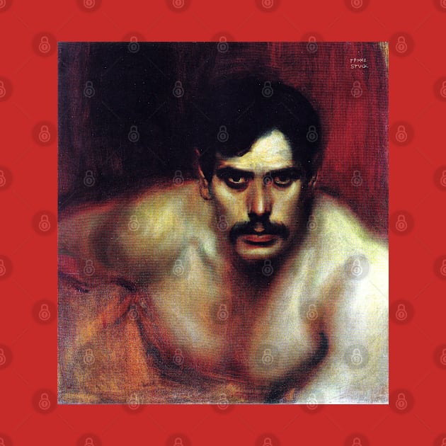 Male Portrait Study (A Bad Conscience) - Franz Von Stuck by forgottenbeauty