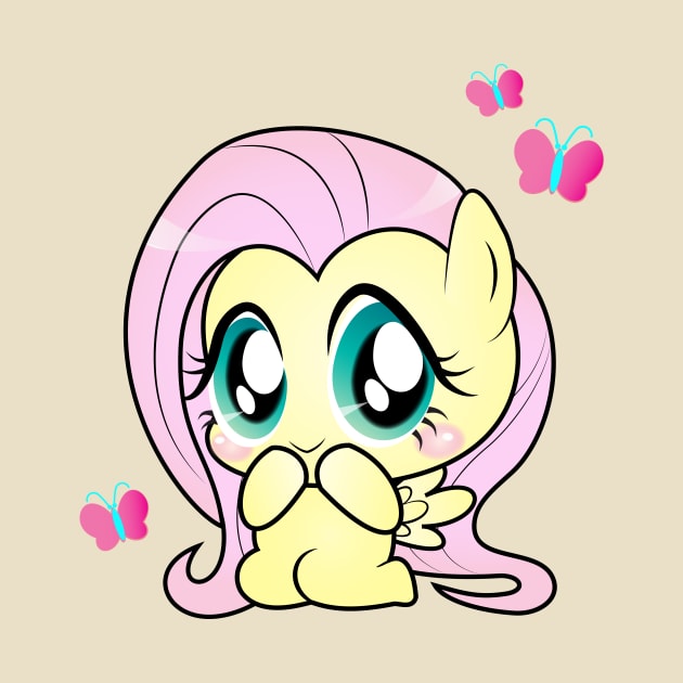 Fluttershy Chibi by AkanesChibiArt